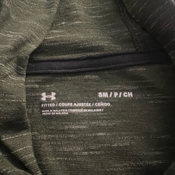 Light weight army green snd grey hoodie. - Picture 3 of 3